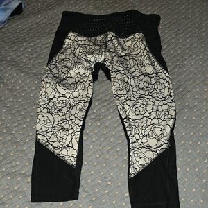 RBX Black And White Leggings Large